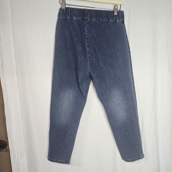 Soft Surroundings Metro Legging Pull On Jeans Elastic Waist Women's Size M - Picture 2 of 6